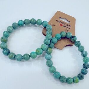 Turquoise Beaded Earrings